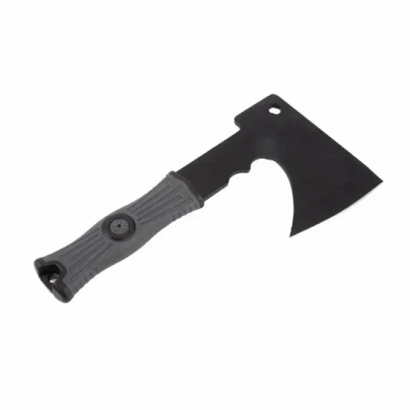 Топор туристический "СЛЕДОПЫТ" в чехле (PF-AT-10 240*130*85 мм, 350 гр., с обрезин.ручкой,в чехле/60/40/)