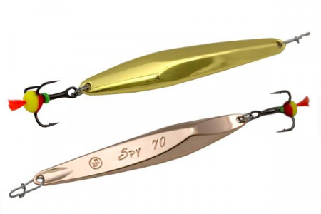 Блесна вертикальная ECOPRO Spy (8см 20гр, G/C)