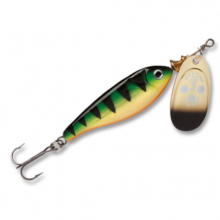 Блесна вращающаяся BLUE FOX Minnow Super Vibrax (№4, 18гр, BFMSV4-GP)