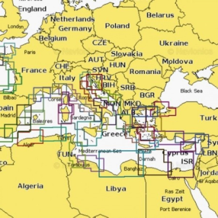 Карта Navionics SICILIA