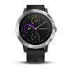 Спортивные часы Garmin Vivoactive 3 серебристые с черным ремешком Спортивные часы Garmin Vivoactive 3 серебристые с черным ремешком