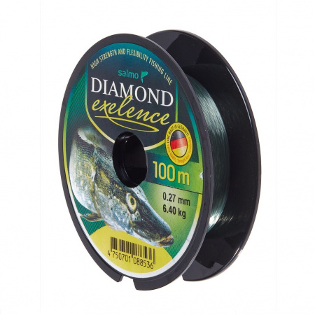 Леска моно. Salmo Diamond EXELENCE (4027-027, 100м, 0,27мм)