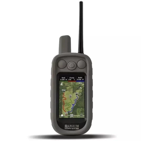 Чехол силиконовый на Garmin Alpha 100 (серый)