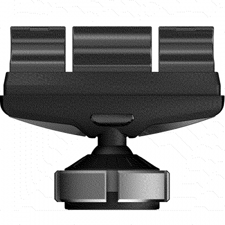 Автомобильный держатель Ppyple CDView M+ black