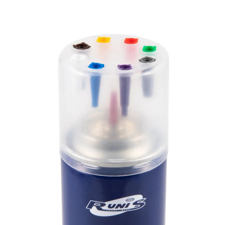 Газ для зажигалок RUNIS Premium, метал. баллон, 270 мл (с переходниками)/24/