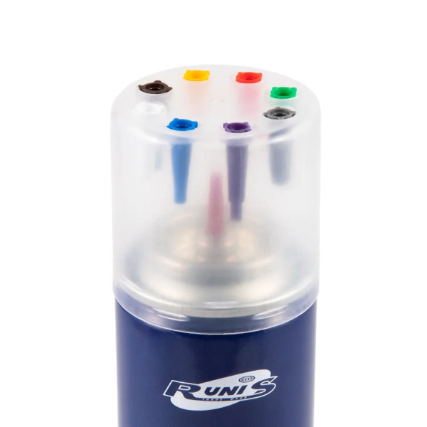 Газ для зажигалок RUNIS Premium, метал. баллон, 270 мл (с переходниками)/24/