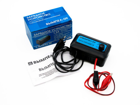 Зарядное устройство Вымпел - 09 (автомат.,1.2А, 12В) Зарядное устройство Вымпел - 09 (автомат.,1.2А, 12В)