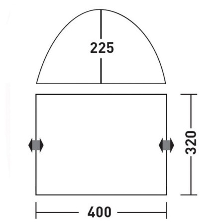 Палатка "Москито" Зеленый (303) Палатка "Москито" Зеленый (303)