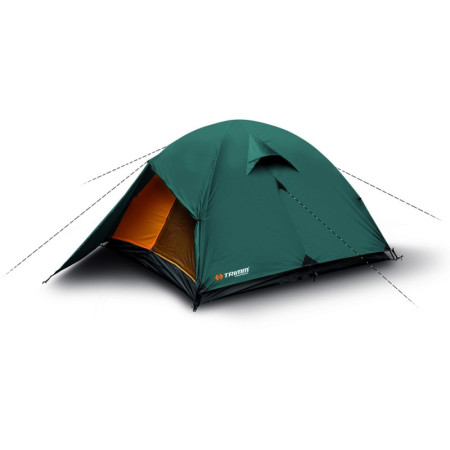 Палатка Trimm OHIO, зеленый 2+1