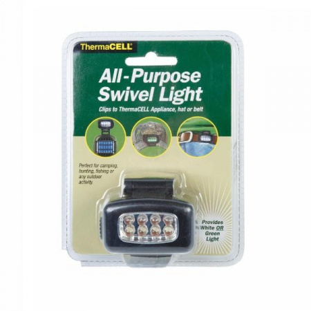 Фонарь ThermaCELL универсальный Swivel Light (с поворотным механизмом, на клипсе)