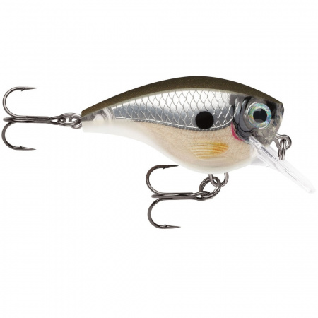 Воблер Rapala BX BRAT (плавающий, до 0,9м, 5см, 11гр, BXB03-PGS)