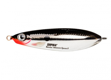 Блесна-незацепляйка Rapala Rattlin Minnow Spoon (8 см / 16 гр, RMSR08-CH)