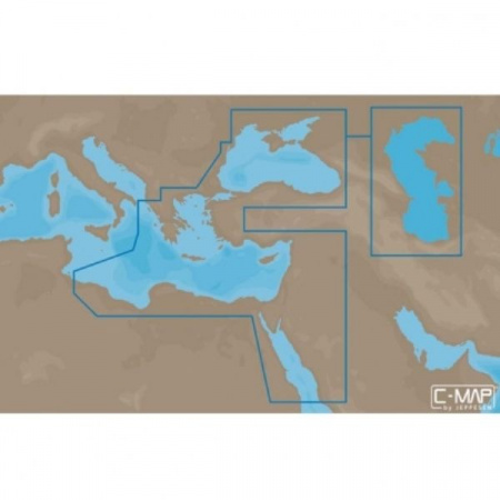 восточная часть средиземного моря, чёрное и каспийское моря