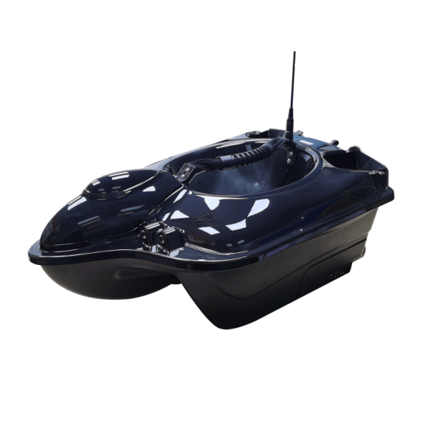 Прикормочный кораблик BoatMan Fighter-pro 20А Boat (черный цвет)