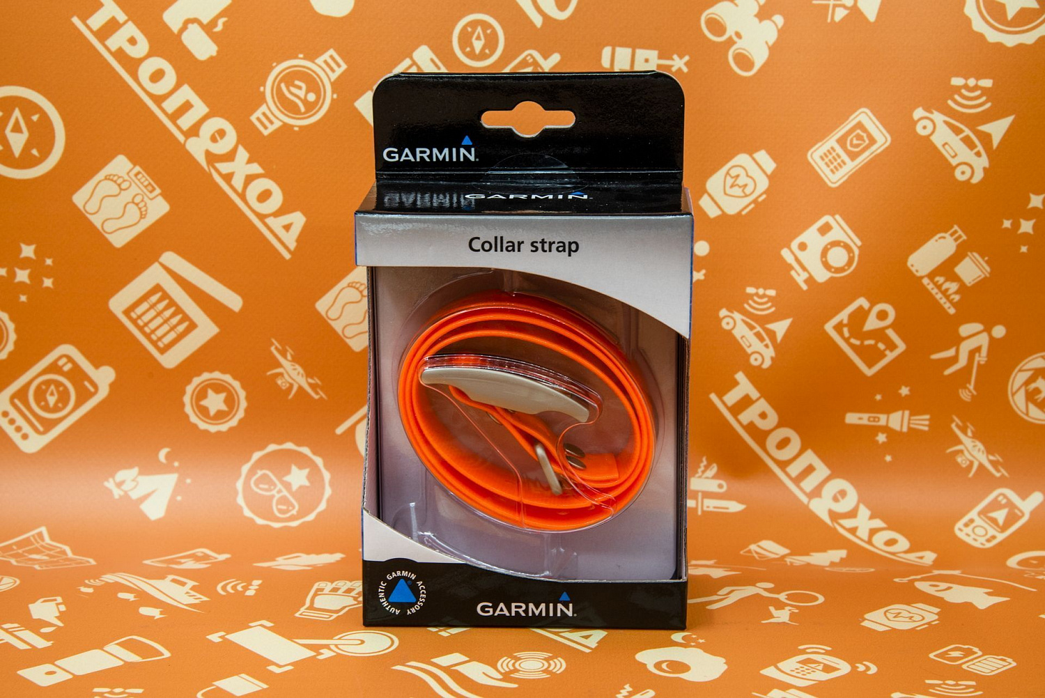 Ошейник сменный Garmin для dc50, t5 оранжевый (сам ремешок, без датчика) Ошейник сменный Garmin для dc50, t5 оранжевый (сам ремешок, без датчика)