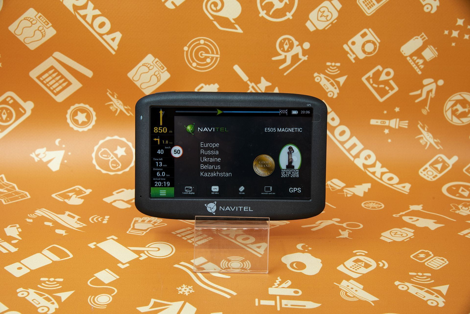 Автомобильный навигатор Navitel E505 MAGNETIC