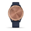 Часы Garmin Vivomove 3s, роз. золото с темно-синим ремешком Часы Garmin Vivomove 3s, роз. золото с темно-синим ремешком
