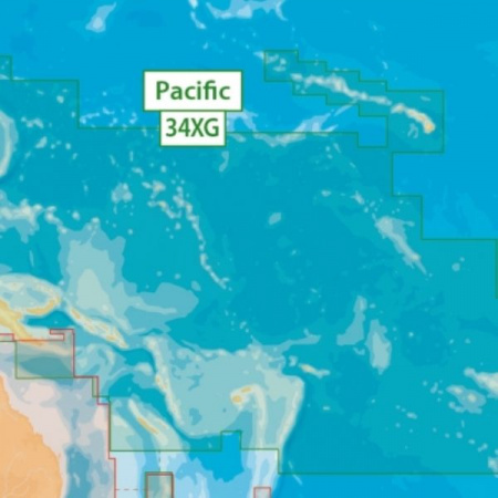 Карта Navionics PACIFIC ISLANDS 34XG/CF