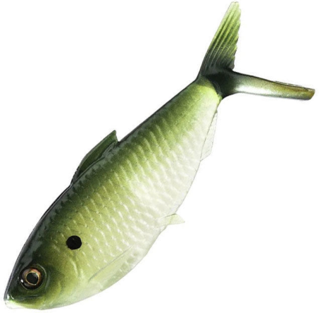 Мягкая приманка 13FISHING The Dine Swimbait 4,25"/ 12g /G (3шт./уп.)