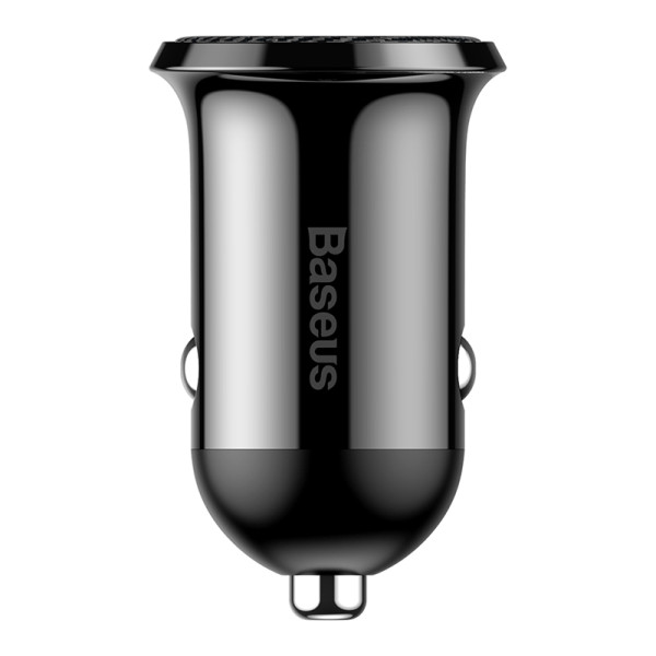 АЗУ Baseus Grain Pro Car Charger (Dual USB 4.8A ) black (CCALLP-01)