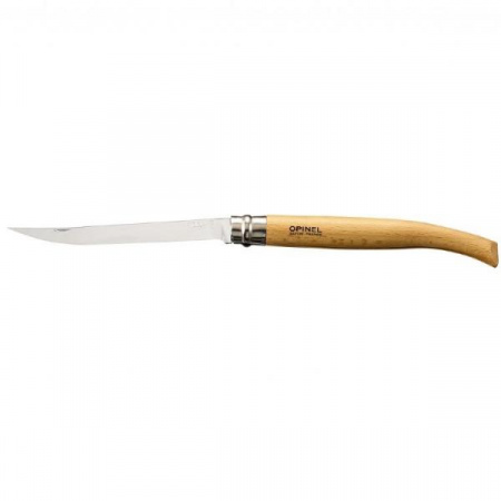 Нож складной филейный Opinel №15 VRI Folding Slim Beechwood