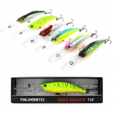 Воблер Tsuribito Deep Shaker