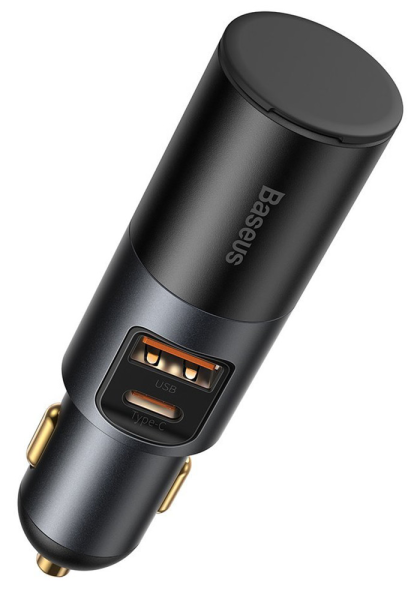 АЗУ USB выход Baseus Share Together Car Charger with Cigarette Lighte Port U+C 120W gray АЗУ USB выход Baseus Share Together Car Charger with Cigarette Lighte Port U+C 120W gray