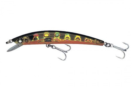 Воблер Yo-Zuri Crystal 3D Minnow (плавающий, 0,5-0,1м, 13см, 21гр, F978-HGBL)