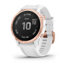Мультиспортивные часы Garmin Fenix 6s pro с gps, розов.золото с белым ремешком Мультиспортивные часы Garmin Fenix 6s pro с gps, розов.золото с белым ремешком