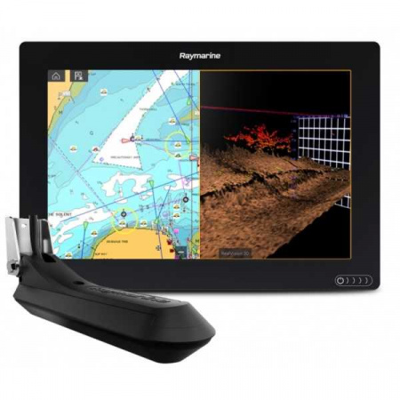 Эхолот-картплоттер Raymarine AXIOM 12 RV с датчиком RV-100