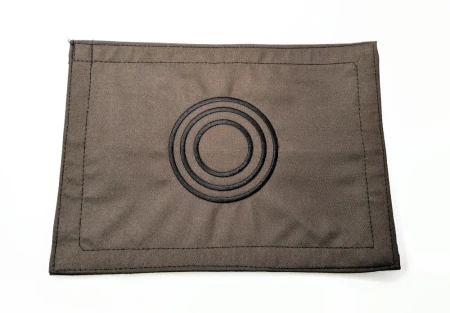 Окно "выход под трубу" Пингвин (с вставкой из негорючей ткани (зеленый))