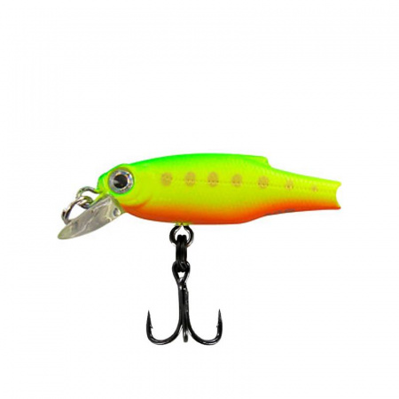 Воблер Tsuribito Baby Minnow Crystal (тонущий, 0,3-0,8м, 3см, 1,3гр, 506)