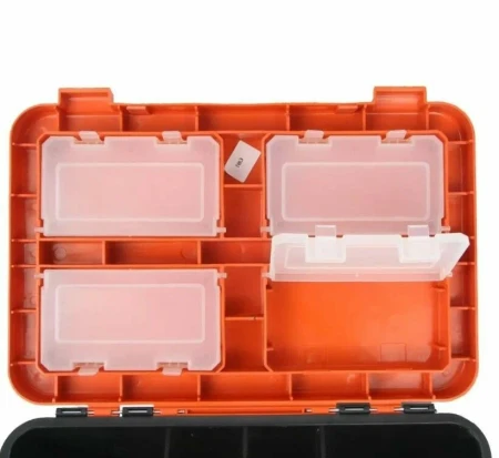 Ящик зимний FishBox односекционный (19л) оранжевый Helios