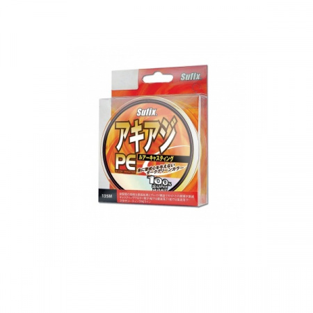 Леска плетеная Sufix PE Glide Master (желтая 135м 0.18мм 13.5кг/PE1 AKGM18CH135)