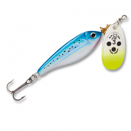 Блесна вращающаяся BLUE FOX Minnow Super Vibrax (№2, 9гр, BFMSV2-SB)