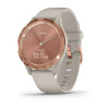 Часы Garmin Vivomove 3s, розовое золото с песочным ремешком Часы Garmin Vivomove 3s, розовое золото с песочным ремешком