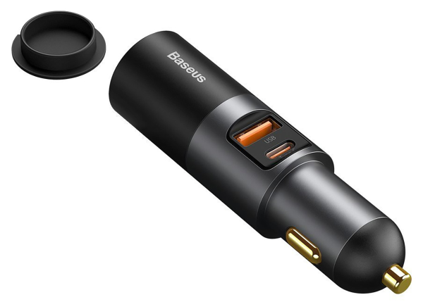 АЗУ USB выход Baseus Share Together Car Charger with Cigarette Lighte Port U+C 120W gray АЗУ USB выход Baseus Share Together Car Charger with Cigarette Lighte Port U+C 120W gray