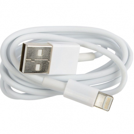 Дата-кабель RITMIX RCC-120 USB-A штекер - 8pin штекер для Apple 1м, белый