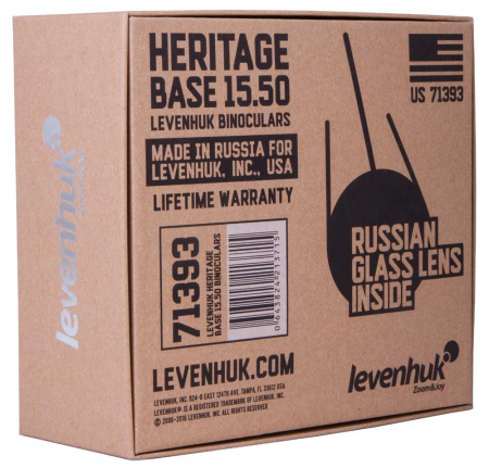 Бинокль Levenhuk Heritage BASE 15x50