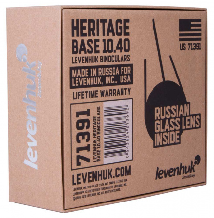 Бинокль Levenhuk Heritage BASE 10x40