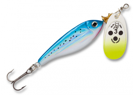 Блесна вращающаяся BLUE FOX Minnow Super Vibrax (№3, 13гр, BFMSV3-SB)