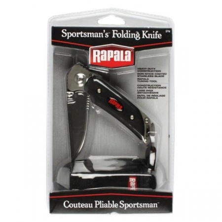 SFM-K Нож Rapala складной (лезвие 12 см, пласт. рукоятка)