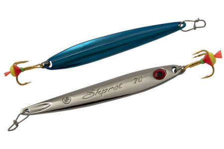 Блесна вертикальная ECOPRO Shprot (8см 15гр, SBL золот.крюч.)