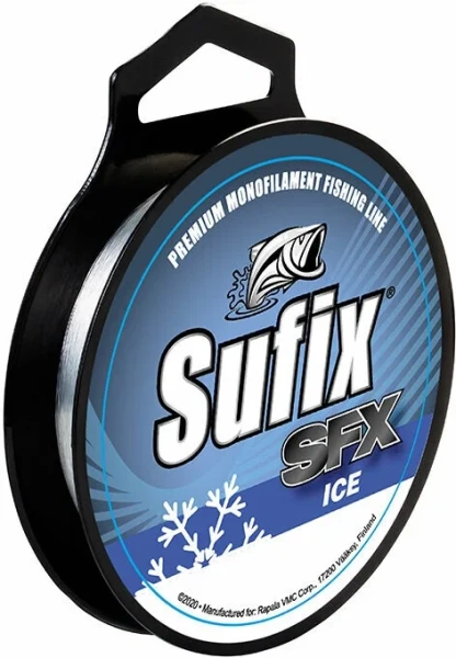 Леска зимняя SUFIX SFX Ice 0,20мм (0,20, SFXI20C100, 100м)