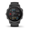 Мультиспортивные часы Garmin Fenix 6s sapphire с gps, серые с черным ремешком