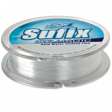 Леска зимняя Sufix Ice Magic (прозрачная 50м 0.225мм 4,4кг DS1XL023024A5I)