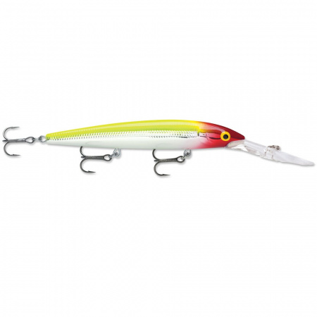 Воблер Rapala Down Deep Husky Jerk (суспендер, 2,1-4,8м, 10см, 11гр, DHJ10-CLN)