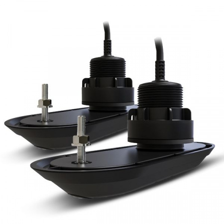 Pack of RV-312 RealVision 3D Plastic Thru Hull Txds, Port &Starboard12°, Direct connect to AXIOM (2 