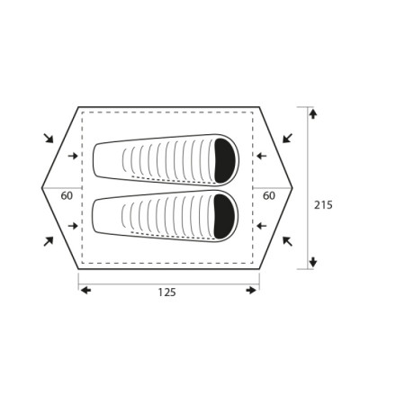 Палатка Trimm Extreme PIONEER-DSL, оранжевый 2