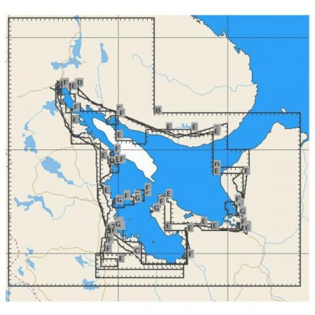 C-Map Белое море и канал EN-Y233